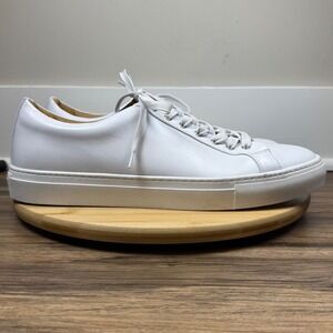 Thursday Boot Co Premier Low Top Sneakers Mens 14 White Leather Great Minimalist